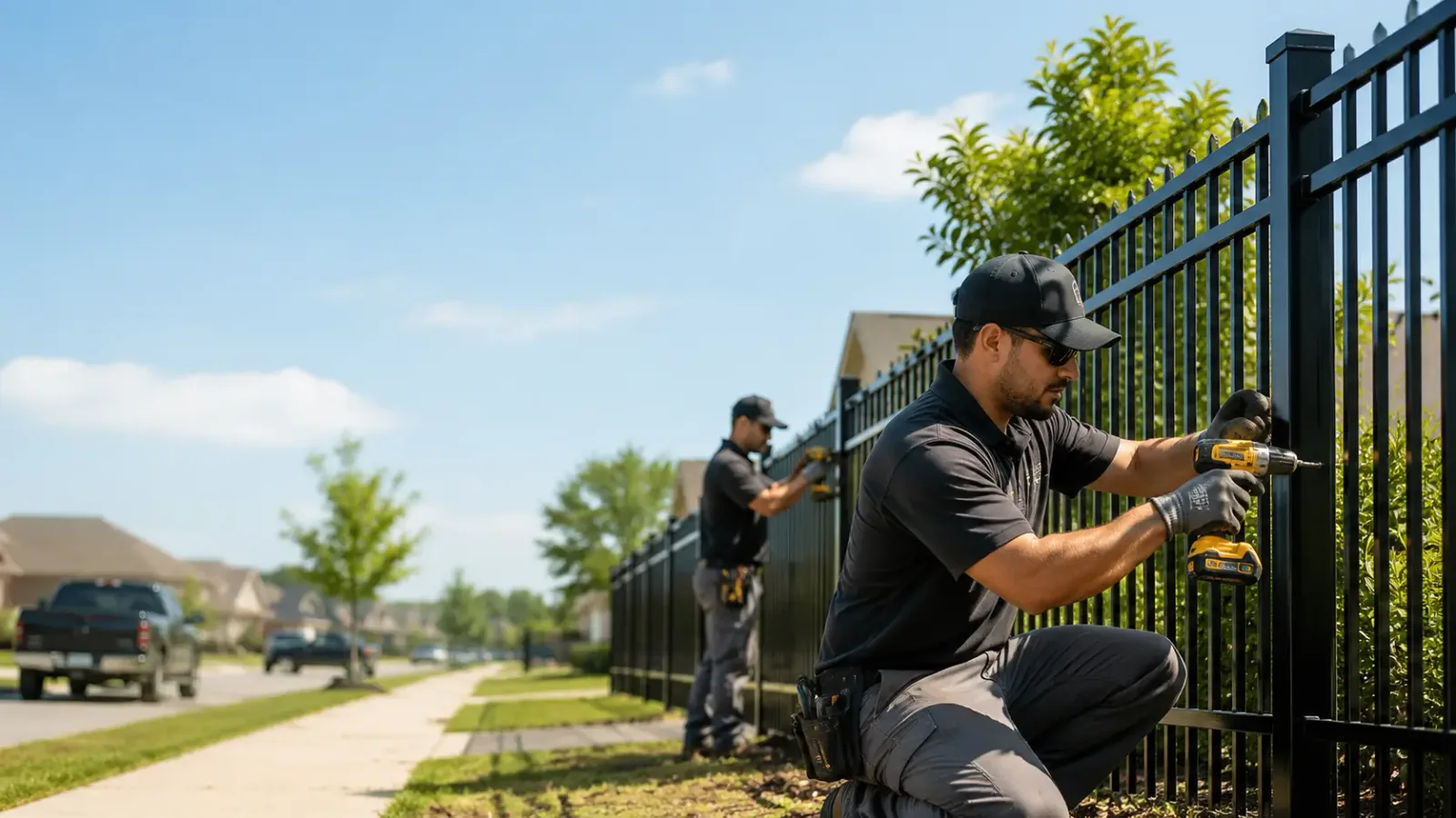 Metal Fence Installation in Lake Luzerne, NY